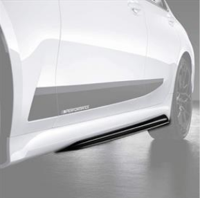 Genuine BMW G20 M Performance Side Skirts - Gloss Black