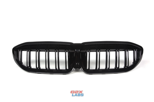 PRE-LCI BMW G20 330i Shadow Line Dual-Slat Grille - High Quality Aftermarket