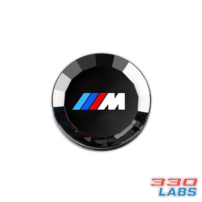 ///M Crystal Start Stop Button